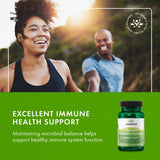 Prébiotique NutraFlora nourrissant les bactéries bénéfiques.