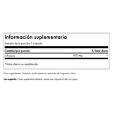 Étiquette Swanson Proline, informations visibles, soutien potentiel intestinal et tissu conjonctif.