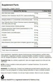 Swanson Prostate Plus: étiquette nutritionnelle décrivant les nutriments pour la prostate.