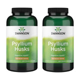 Swanson Psyllium Husk, bouteille 610 mg prête à soutenir votre apport en fibres.
