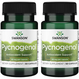 Swanson Pycnogenol, bouteille, soutien potentiel des articulations et de la circulation.