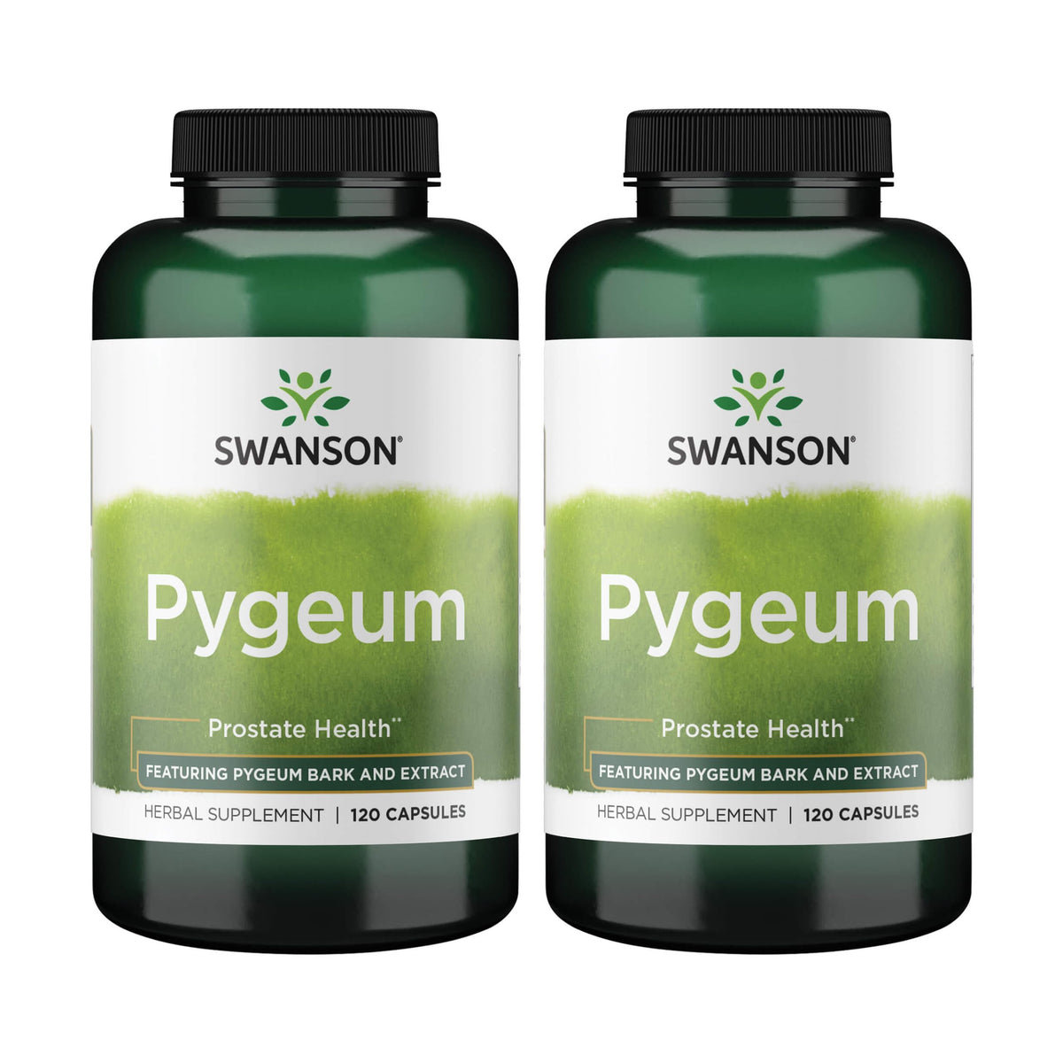Swanson Pygeum – boîte 120 capsules, soutien naturel du confort urinaire au quotidien.