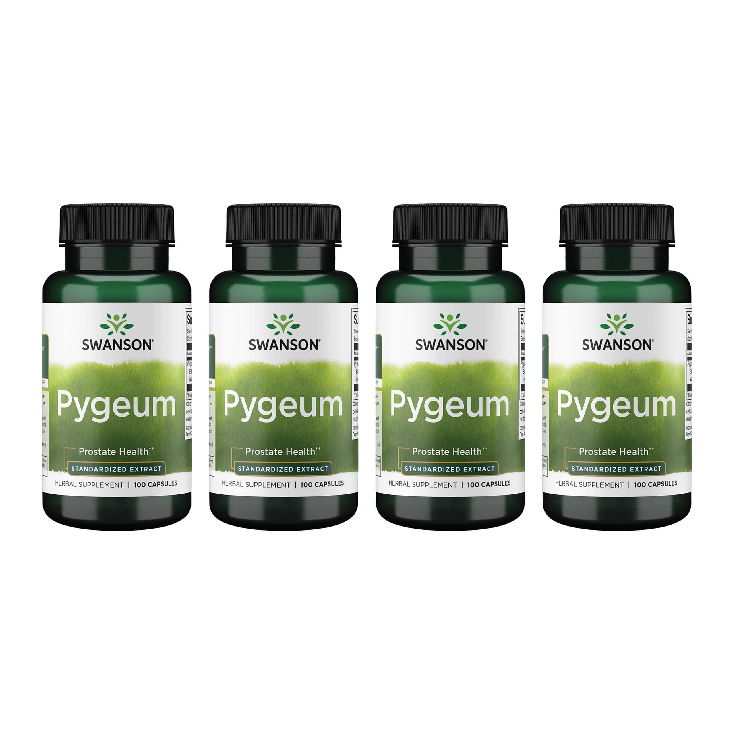 Swanson Pygeum – bouteille de capsules, soutien potentiel à la santé urinaire