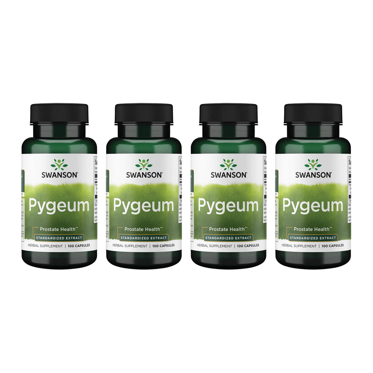 Swanson Pygeum – bouteille de capsules, soutien potentiel à la santé urinaire