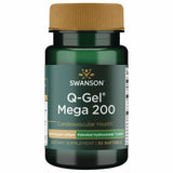 Swanson Q-Gel Mega 200 – bouteille ouverte, absorption potentielle facilitée