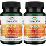Swanson R-5-P, bouteille énergie, soutien énergie quotidienne et métabolisme.