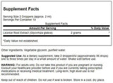 Swanson Réglisse Extrait Liquide avec compte-gouttes, dosage précis et quotidien.