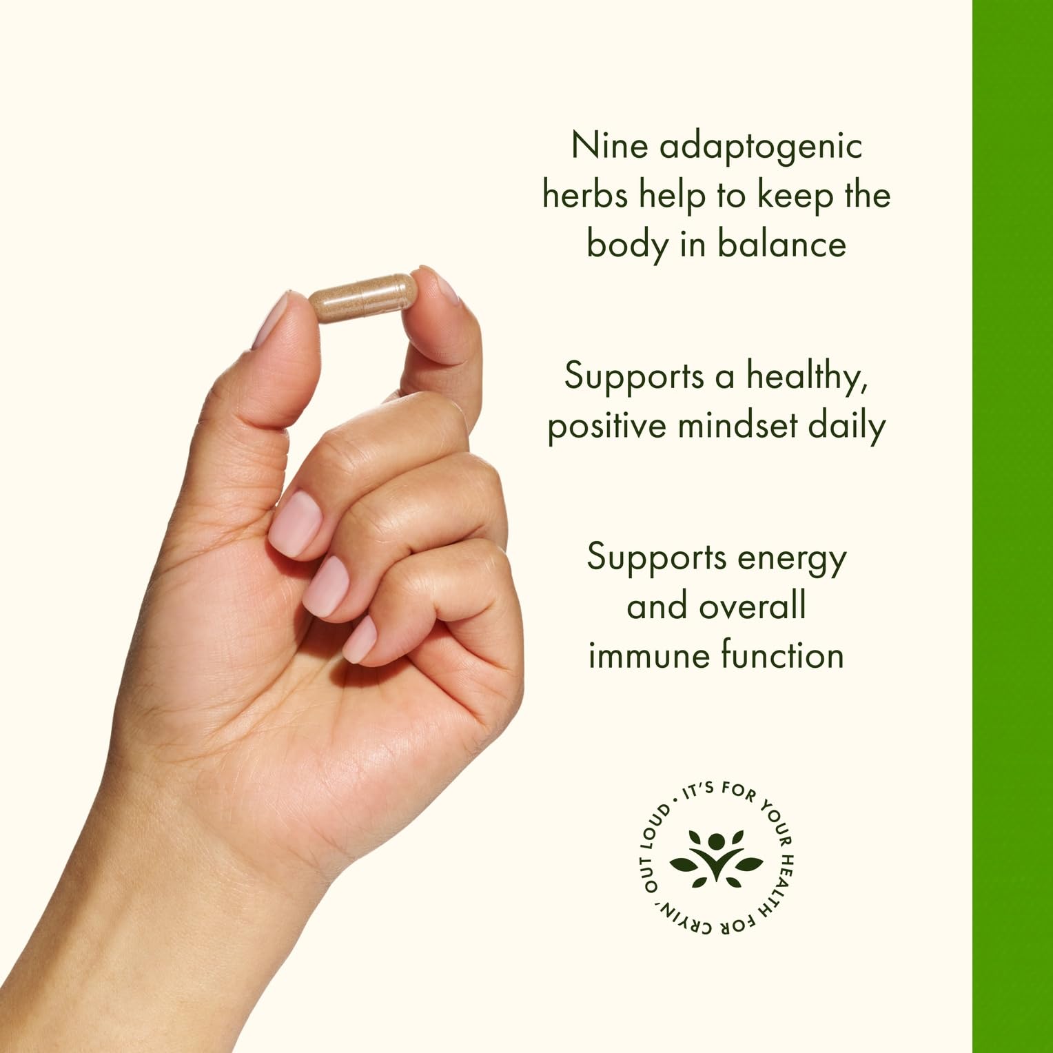 Swanson Rhodiola Ashwagandha Ginseng Complex – capsules: énergie soutenue avant séance d'entraînement.
