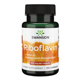 Swanson Riboflavine – bouteille 100 mg, soutient énergie et métabolisme