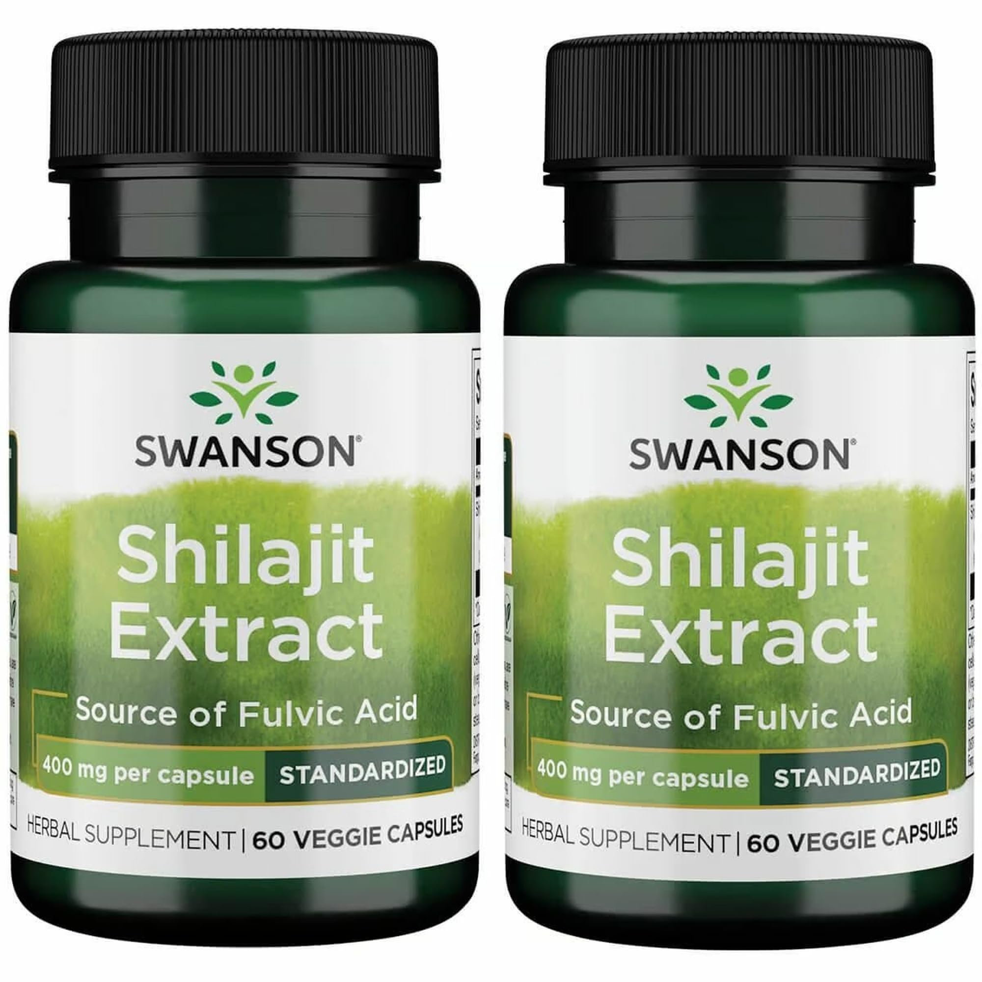Swanson Shilajit Extrait sur bouteille, soutien à l'énergie et au bien-être