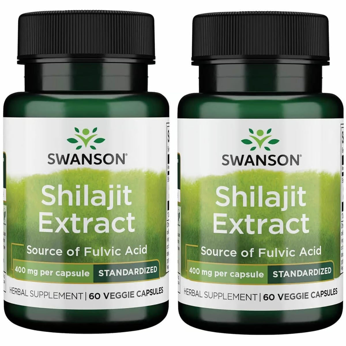 Swanson Shilajit Extrait sur bouteille, soutien à l'énergie et au bien-être