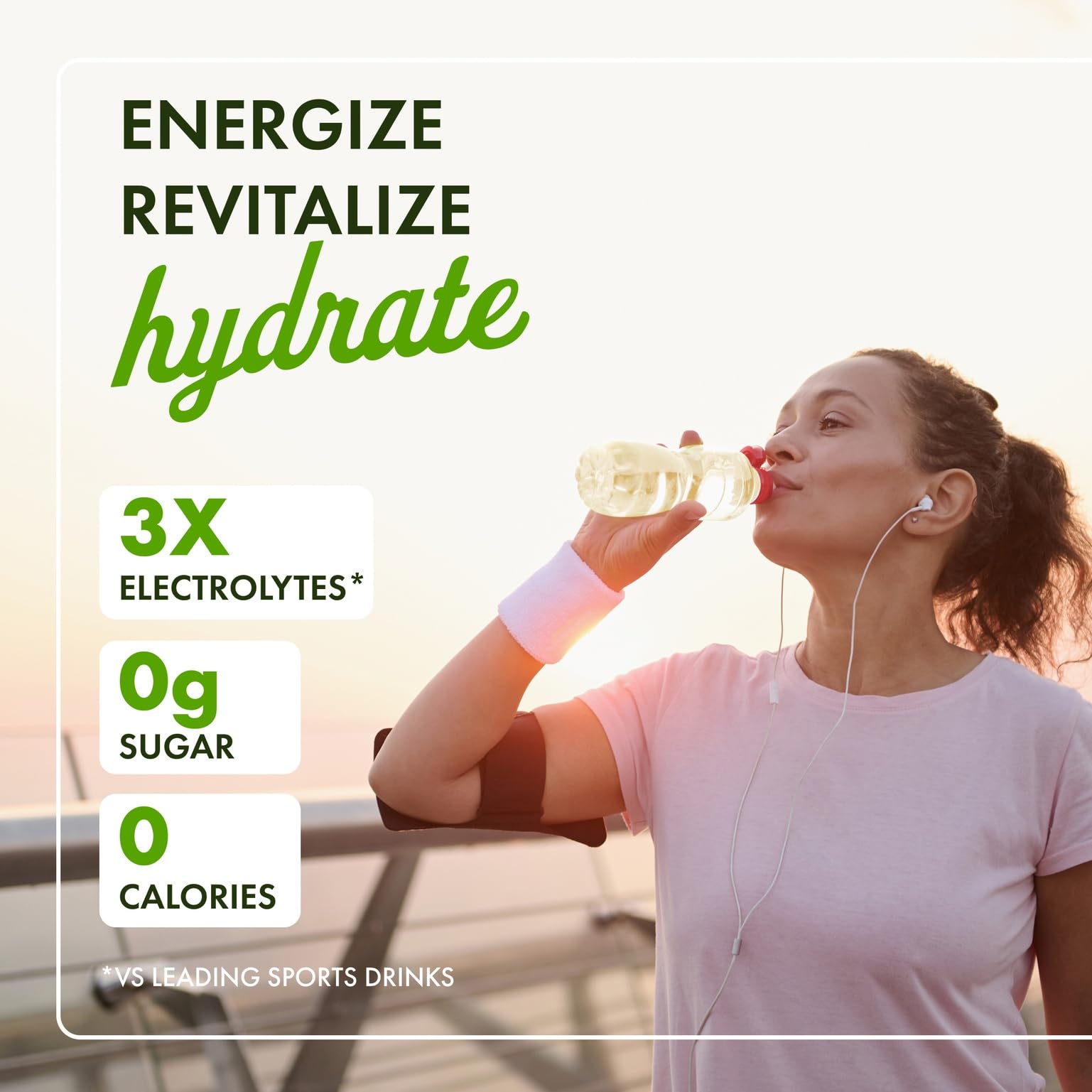 Sachets Swanson Simply Hydrate en emballage trois sachets, pratique pour le sac