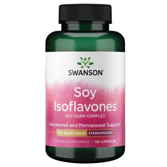 Swanson Soy Isoflavones – étiquette produit, informations et dosage