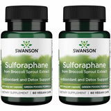 Swanson Sulforaphane, bouteille de gélules pour le quotidien.