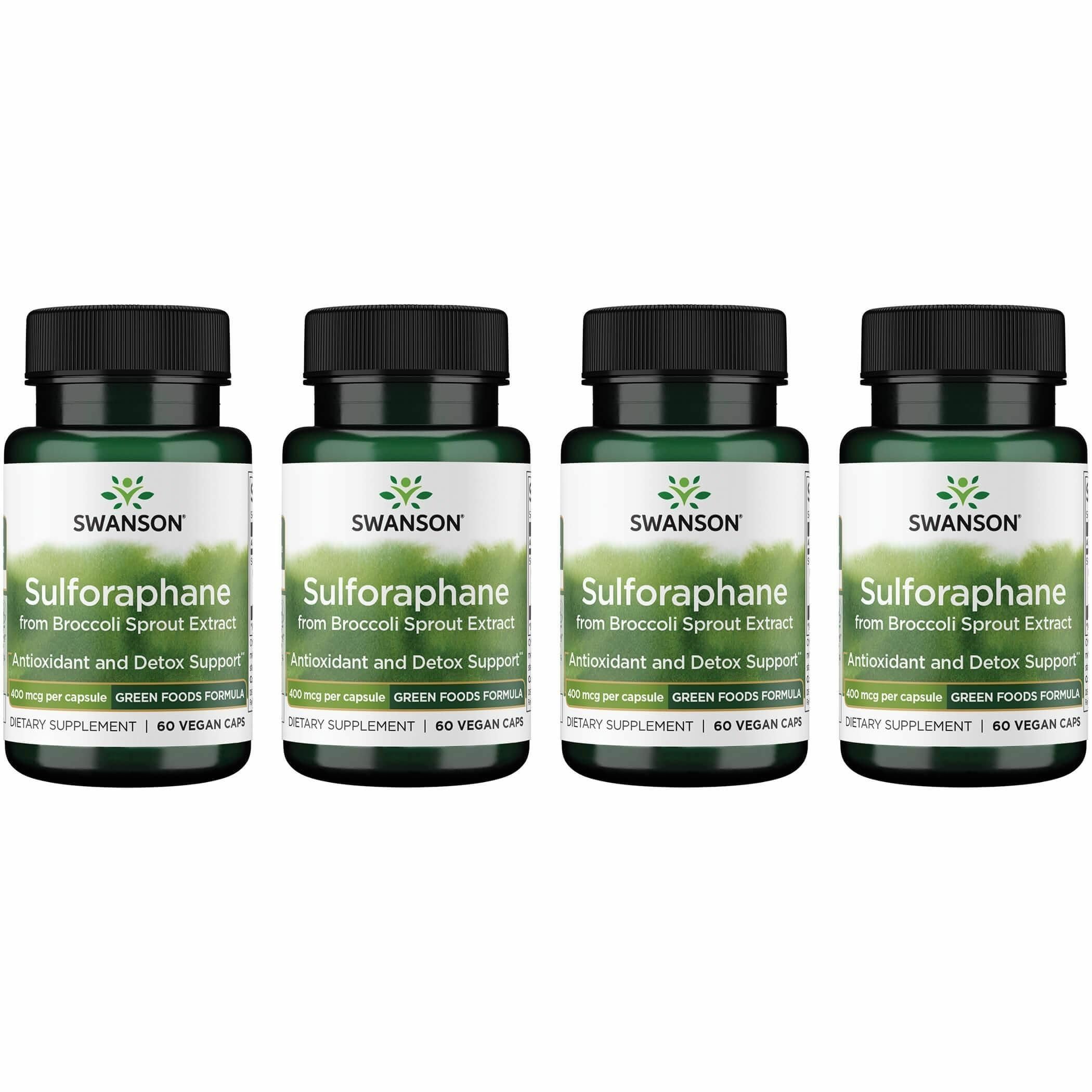 Swanson Sulforaphane – capsules germe-brocoli : soutien potentiel des cellules et énergie naturelle.