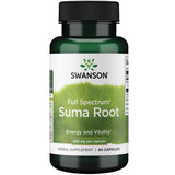 Swanson Suma racine spectre bouteille 400 mg, soutien vitalité quotidien.