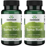 Swanson Suma racine - gélules, soutien énergie naturelle et vitalité au quotidien.