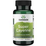 Swanson Super Cayenne bouteille: soutien éventuel à la circulation et à la santé vasculaire.