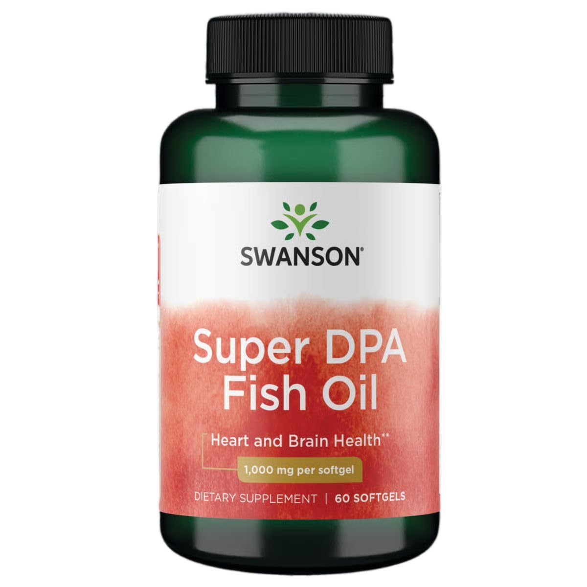 Swanson Super DPA huile poisson, bouteille – soutien potentiel des oméga-3.