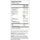 Swanson Super Stress B-Complex, liste-ingrédients détaillée, formulations vitaminées pour le bien-être.