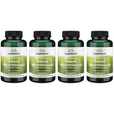 Swanson Sweet Wormwood – boîte et étiquette visibles, présentation du produit et bénéfices potentiels.