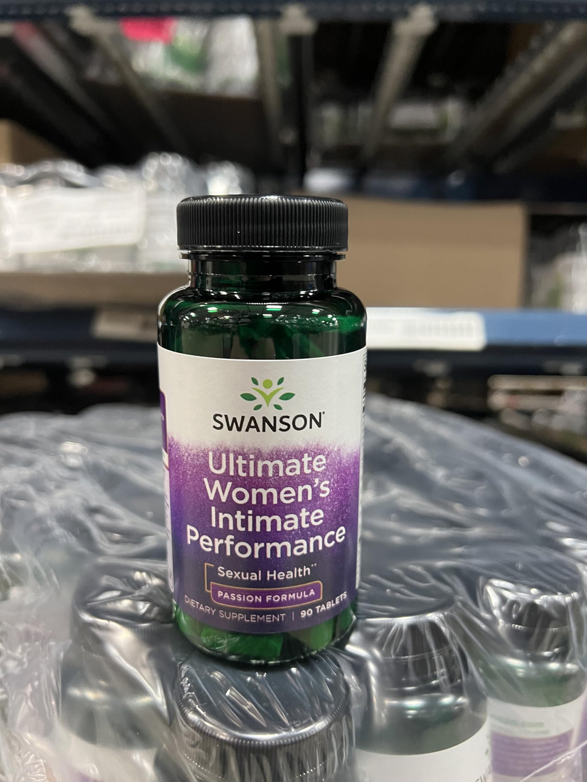 Swanson SW Passion ULT bouteille — présentation élégante et bien-être intime potentiel au quotidien.