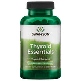 Swanson Thyroid Essentials – bouteille, soutien potentiel à la thyroïde.