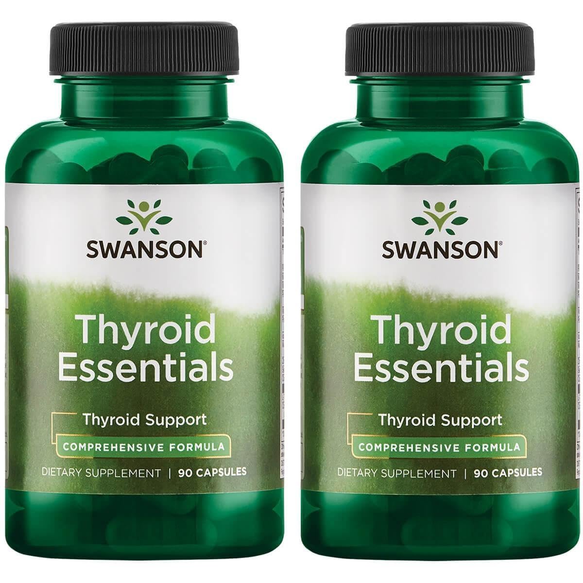 Swanson Thyroid Essentials – emballage principal prêt à l’emploi pour routine quotidienne