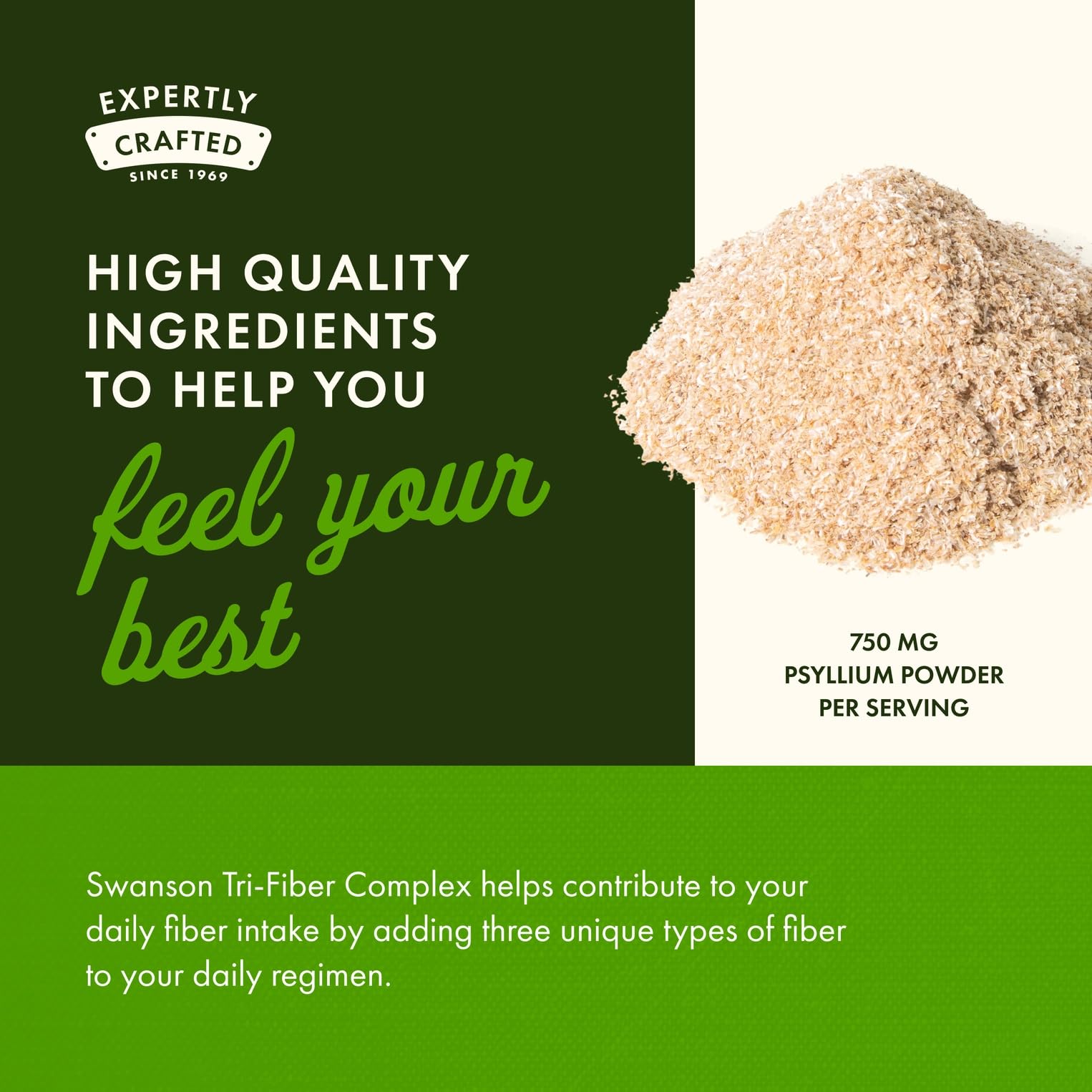 Swanson Tri-Fiber Complex: pectine de pomme accompagne la digestion au quotidien.