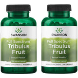 Swanson Tribulus fruit 500 mg, capsules, soutien potentiel au bien-être général