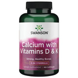 Swanson Tricalcium Complex – bouteille de capsules pour un apport quotidien pratique.