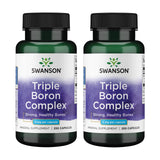 Swanson Triple Boron Complex – bouteille de capsules, absorption potentielle améliorée.