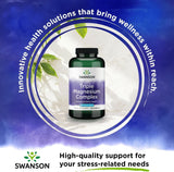 Swanson Triple Magnesium Complex - étiquette: détails des sources citrate, oxide et aspartate.