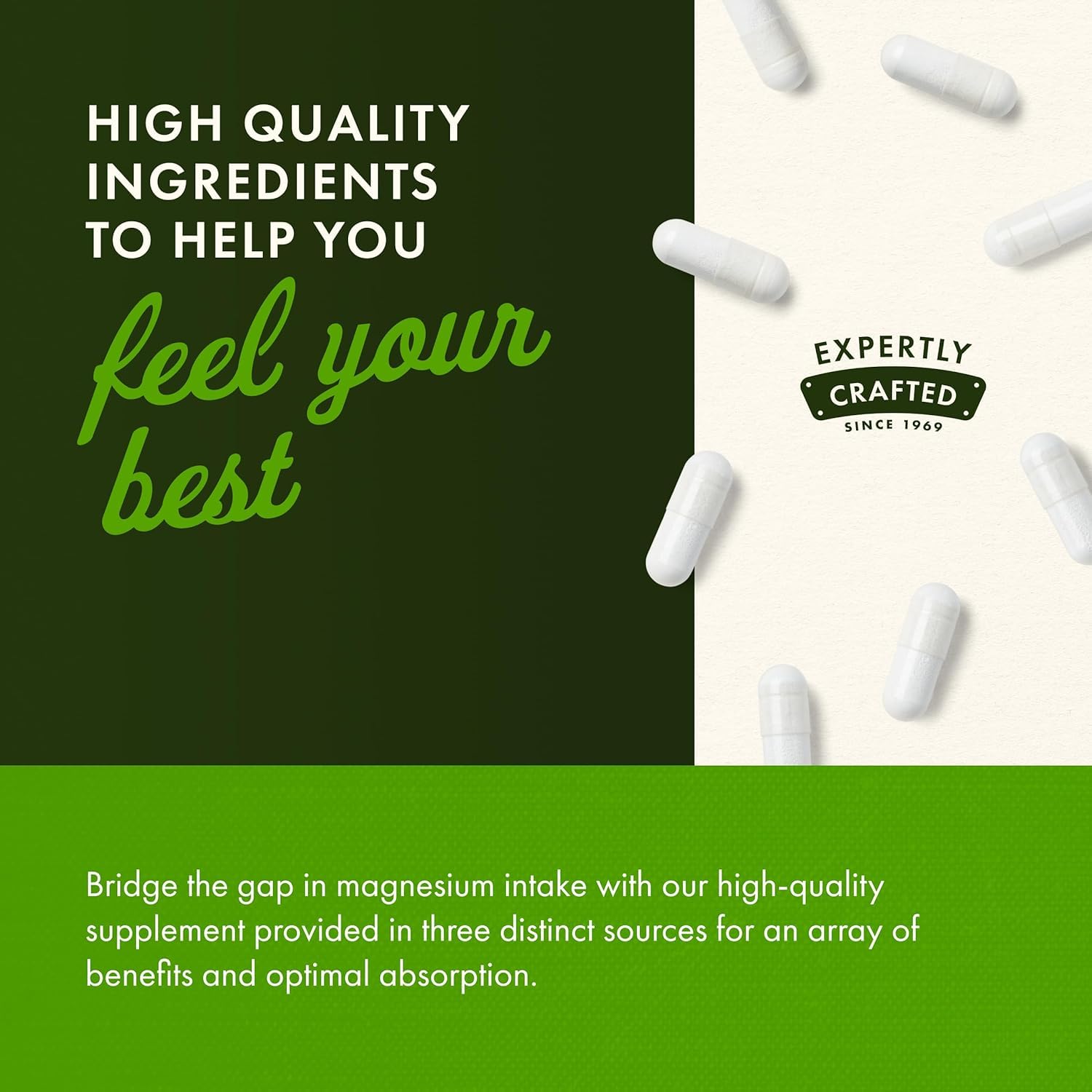 Swanson Triple Magnesium Complex: pack de deux flacons pour un usage prolongé.