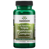 Swanson complexe triple de champignons – bouteille, soutien énergétique potentiel au quotidien