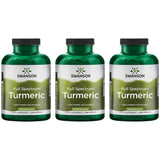 Swanson Turmeric – bouteille de capsules, soutien possible des articulations.