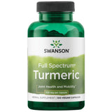 Capsules Swanson Turmeric en bouteille soutiennent potentiellement la mobilité.