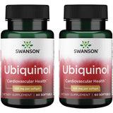 Swanson Ubiquinol, boîte 60 sgels, soutien potentiel d’énergie quotidienne et bien-être.