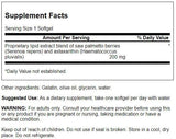 Gélules Swanson ULT Prostate Complex, format pratique pour votre routine de bien-être.
