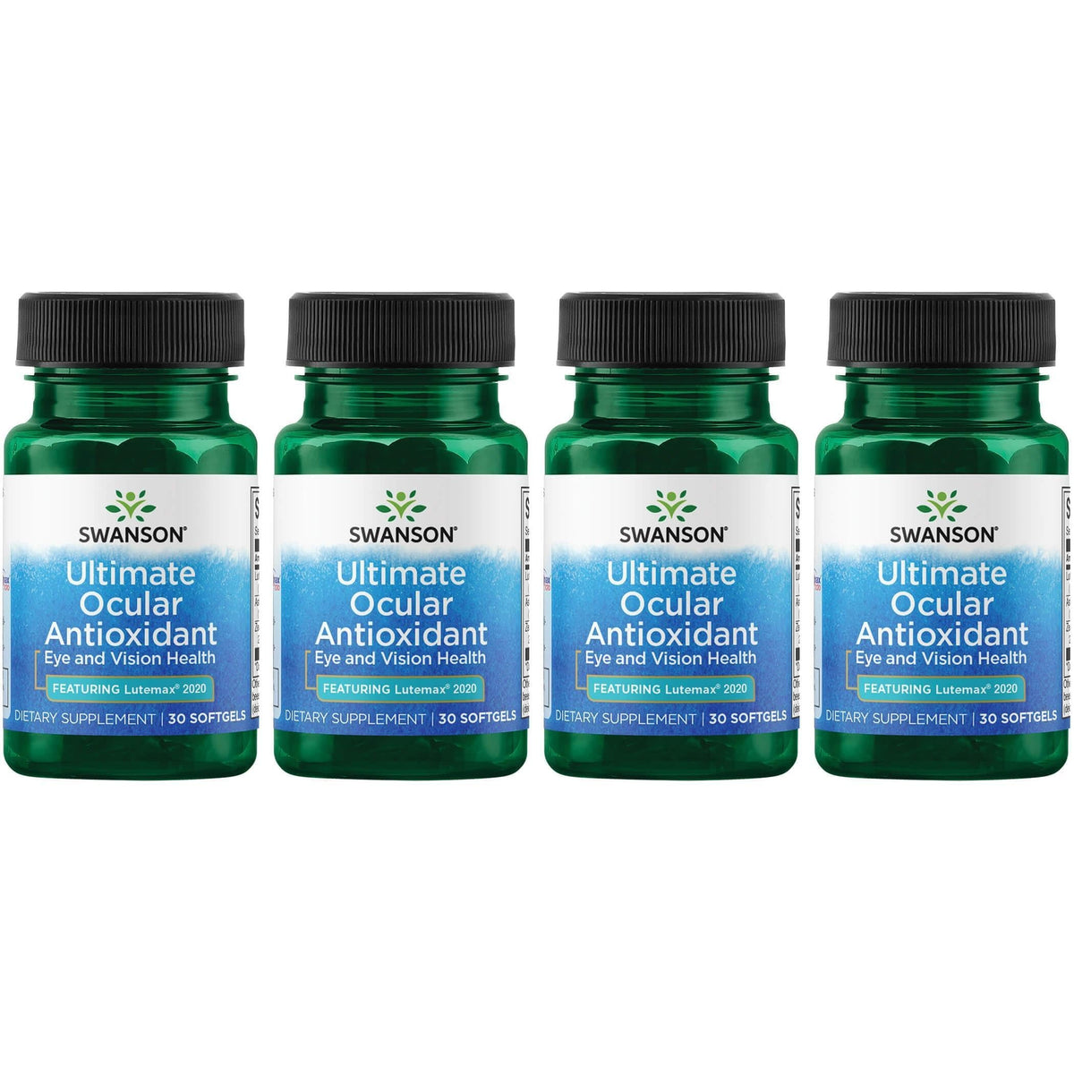 Swanson Ultimate Ocular Antioxidant, gélules faciles à avaler, soutien potentiel à la vision au quotidien.