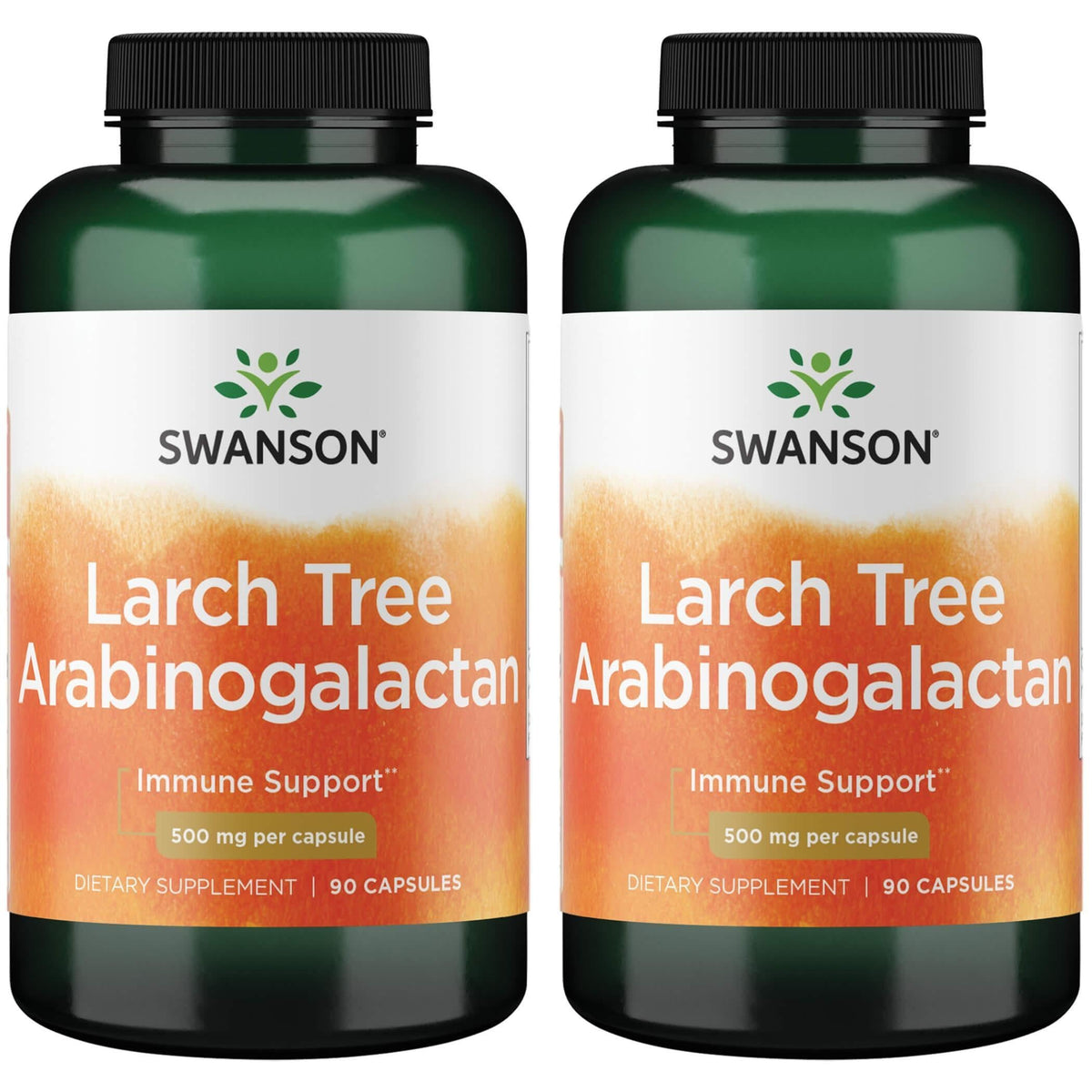 Swanson Ultra arabinogalactane de mélèze, bouteille de 90 capsules, soutien potentiel du système immunitaire