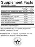 Swanson Ultra C Formule 250 capsules — vue des capsules pour un usage quotidien potentiel.