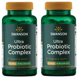 Swanson Ultra Complexe Probiotique – bouteille avec étiquette, soutien digestif potentiel.