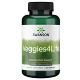 Swanson Veggies4Life – bouteille de tablettes, soutien nutritionnel pratique au quotidien.