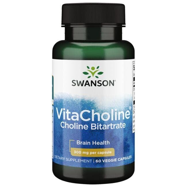 Swanson Vitacholine, étiquette végane, respecte le régime végétalien.