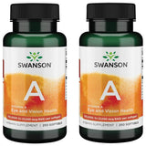 Swanson Vitamine A 10 000 UI en gélules – soutien potentiel pour peau et vision