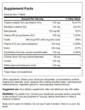 Swanson Vitamine B125 Complexe, etiquette-boîte, soutien au bien-être quotidien.