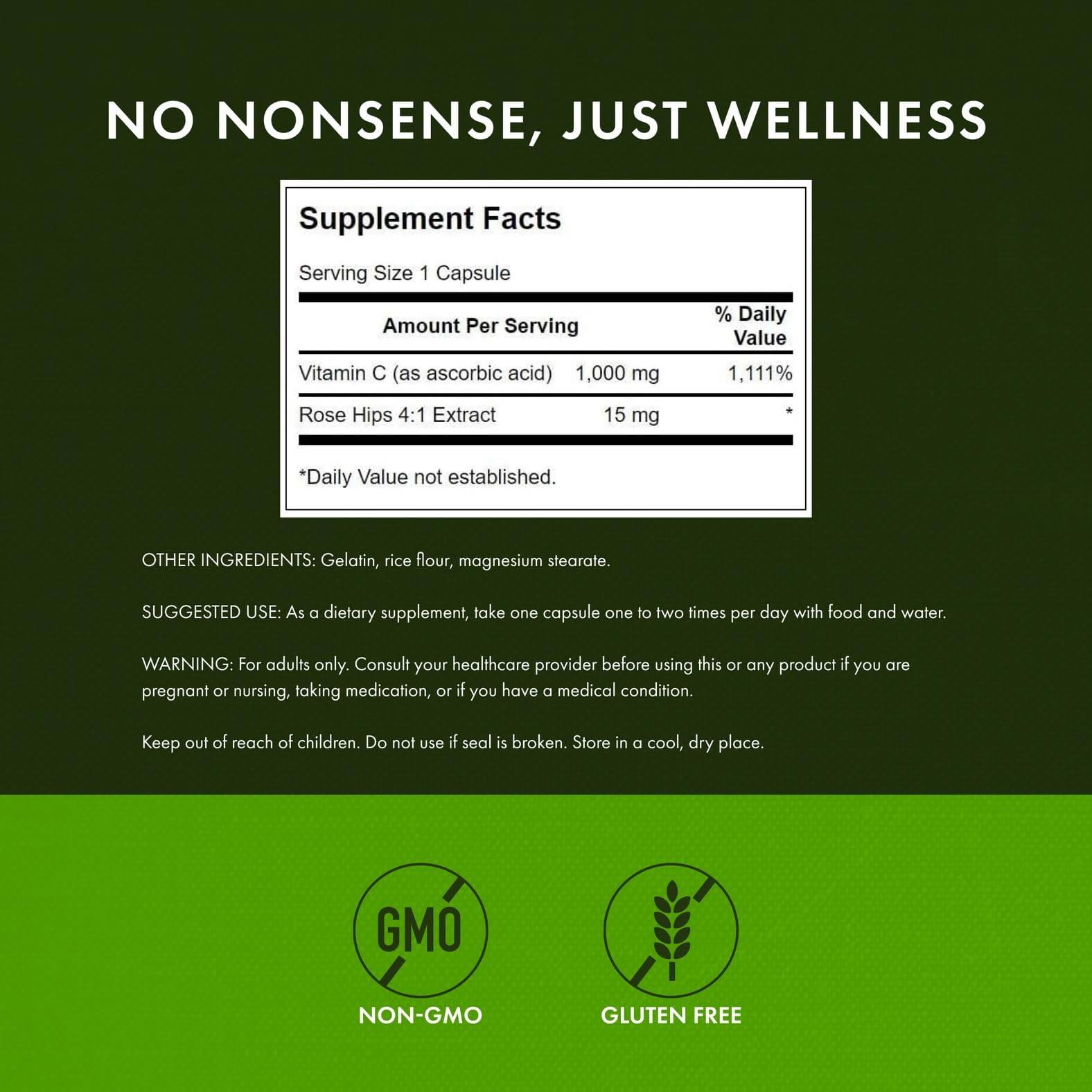 Etiquette claire Swanson – informations nutritionnelles utiles pour les consommateurs.