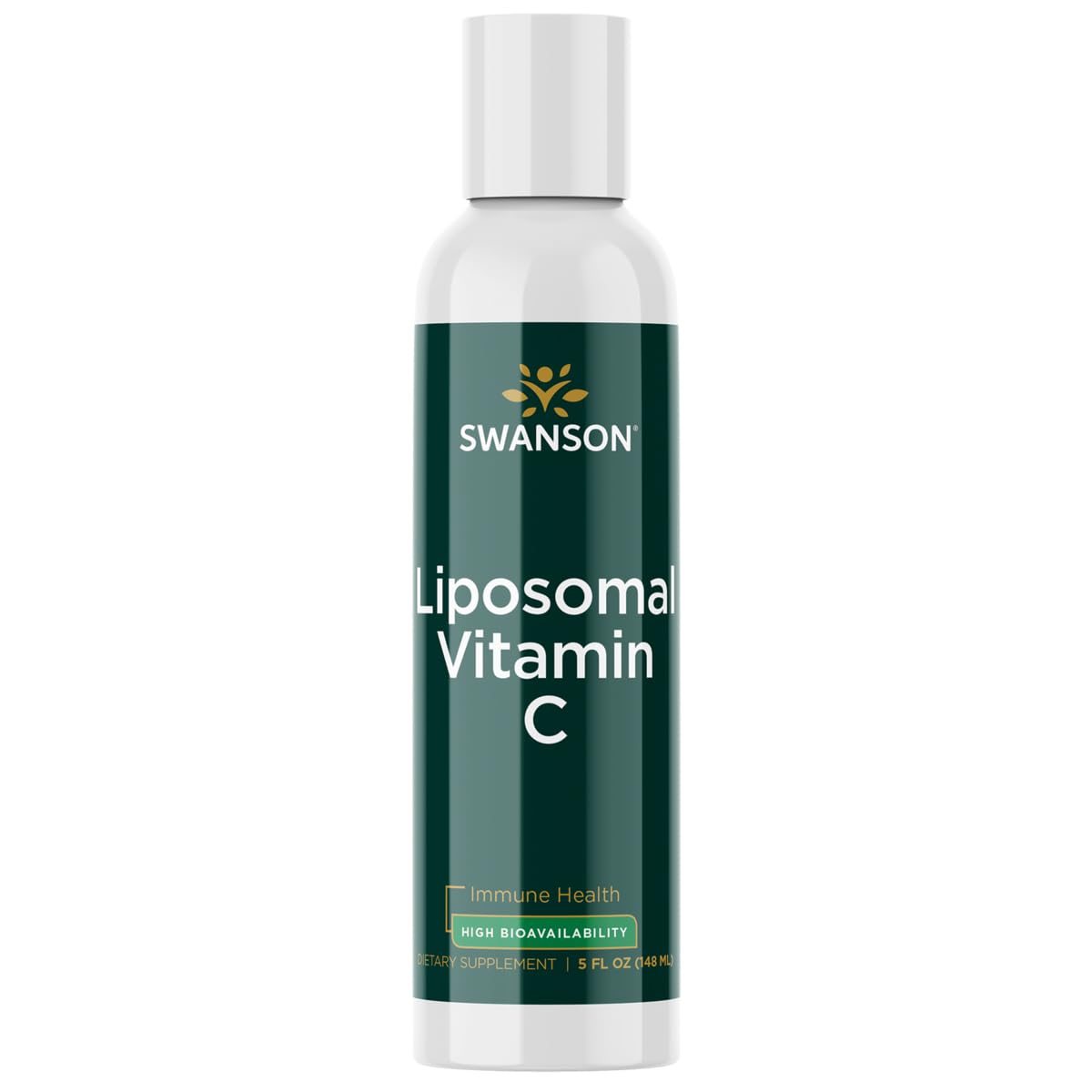 Swanson Vitamine C liposomale en bouteille 148 ml, favorisant l absorption et la facilité d'utilisation.