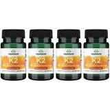Swanson vitamine K2 MK-7, flacon gélules, soutien potentiel pour le calcium et les os